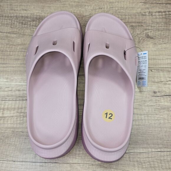 Hoka One U Ora Recovery Slide 3 Men’s Sz 12 Women's Sz 14 Pale Mauve Sandals NEW - Picture 5 of 9